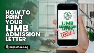 How to Obtain or Print Your IJMB Admission Letter